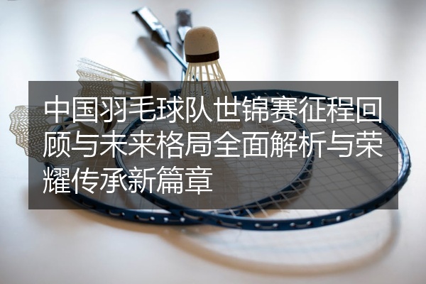 中国羽毛球队世锦赛征程回顾与未来格局全面解析与荣耀传承新篇章